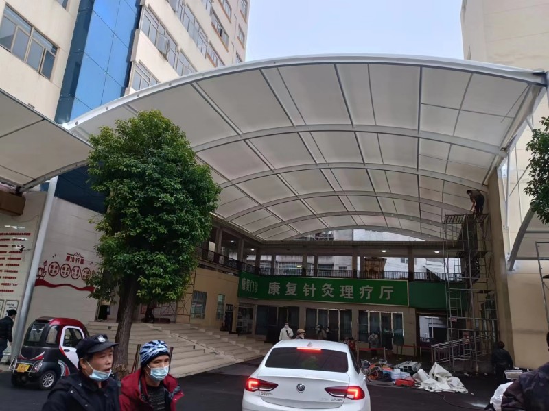 庆阳膜结构车棚公司推荐：北雨膜结构与同行对比-1